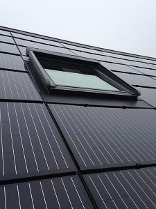 Tuile solaire Photovoltaïque Francewatts - Chantier Yvré L'Evêque